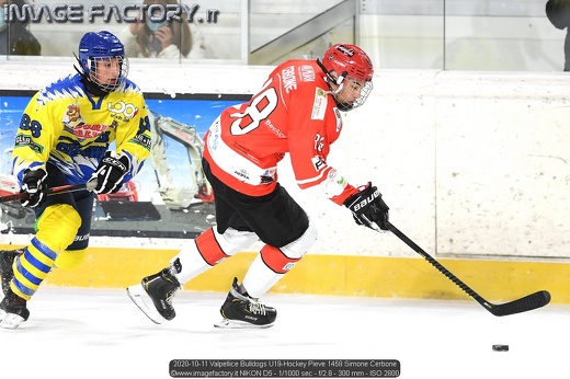 2020-10-11 Valpellice Bulldogs U19-Hockey Pieve 1458 Simone Cerbone